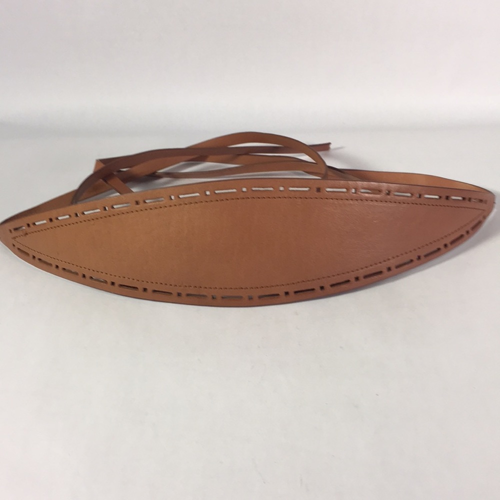Banana Republic Tan Leather Decorative Waist Belt